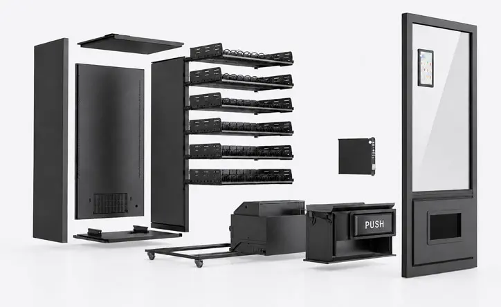 BANDENG Detachable Vending Machine Structure