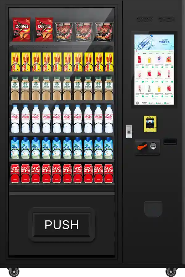 BD6610-22T modular snack and beverage vending machine