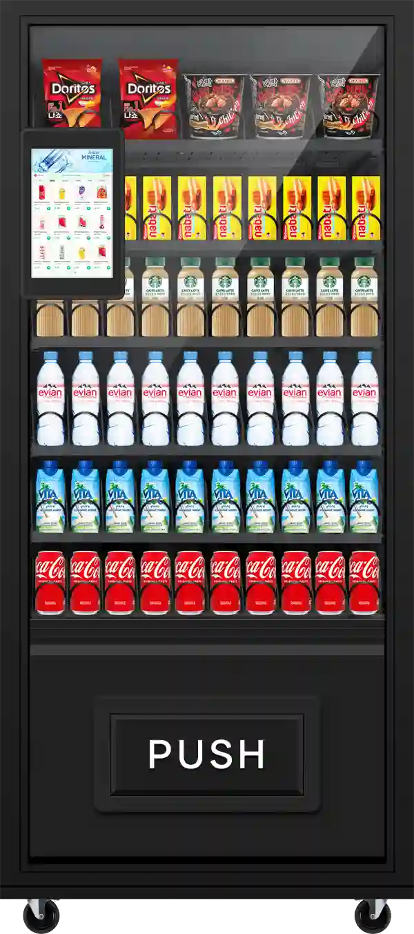 BANDENG BD6610SS-10T snack and beverage vending machine