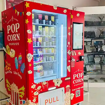 BANDENG smart lift vending machine installed in Dubai