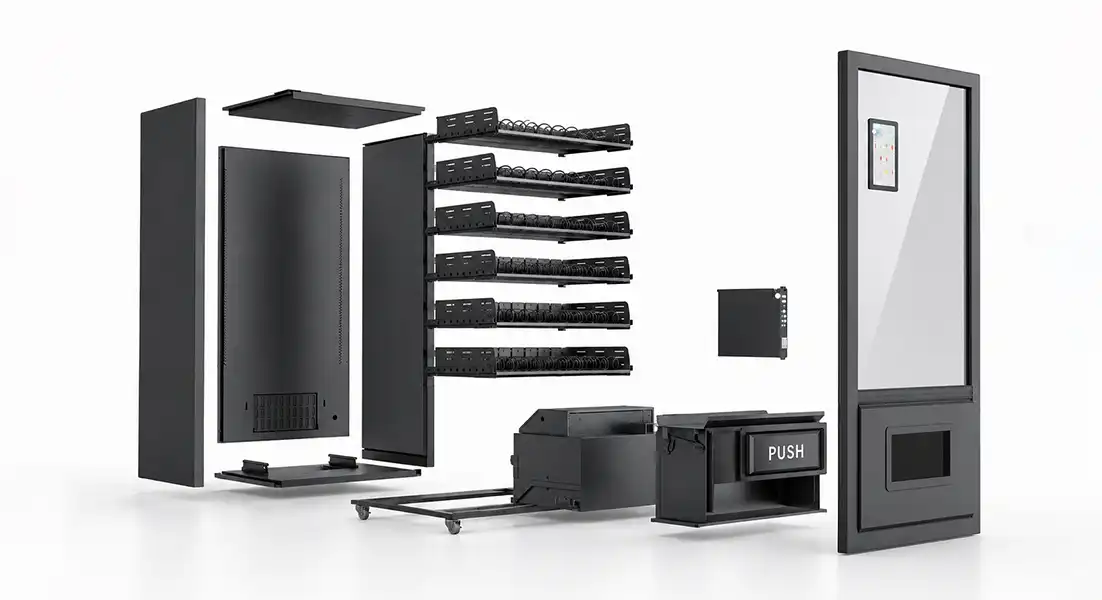 BANDENG Detachable Vending Machine Structure